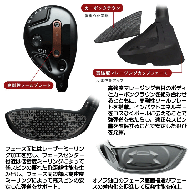 オノフ 2026 ONOFF AKA WINGS ユーティリティ MP-526U 右利き用 2026年 オノフ 2026 ONOFF AKA WINGS ユーティリティ MP-526U 右利き用 2026年
