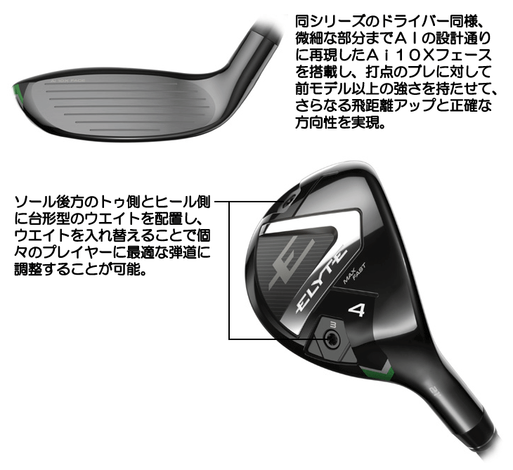 TAシリアル　ツアーバージョン　ELYTE 5w 18° ヘッドとカバーのみ TAシリアル ツアーバージョン ELYTE 5w 18° ヘッドとカバーのみ