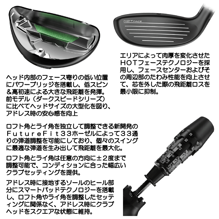 コブラ DSアダプト ハイブリッド ユーティリティ スピーダー NX