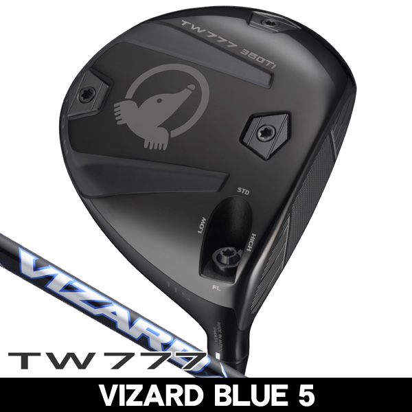 ホンマ ツアーワールド TW777 360Ti ドライバー VIZARD BLUE 5 右利き