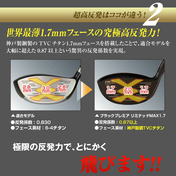 マキシマックス ブラックプレミア リミテッド MAX1.7＜超高反発