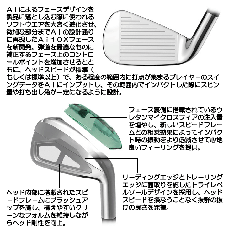 キャロウェイ ELYTE (エリート) アイアン 5本セット (#6/#7/#8/#9/PW