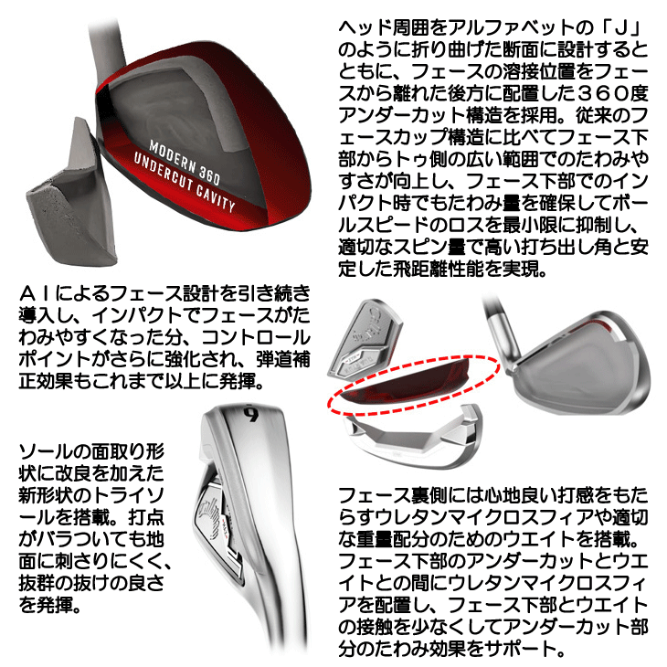 キャロウェイ QUANTUM (クアンタム) MAX アイアン 単品 (#5/AW/GW/SW