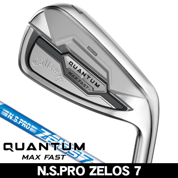 キャロウェイ QUANTUM (クアンタム) MAX FAST アイアン 単品 (#5/#6/GW