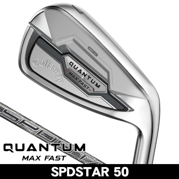 キャロウェイ QUANTUM (クアンタム) MAX FAST アイアン 単品 (#5/#6/GW