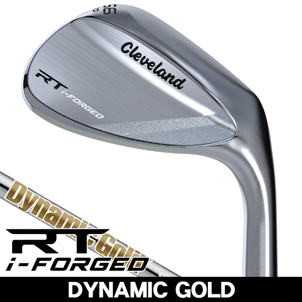 クリーブランド RTi-FORGED ウェッジ ダイナミックゴールド 右利き用