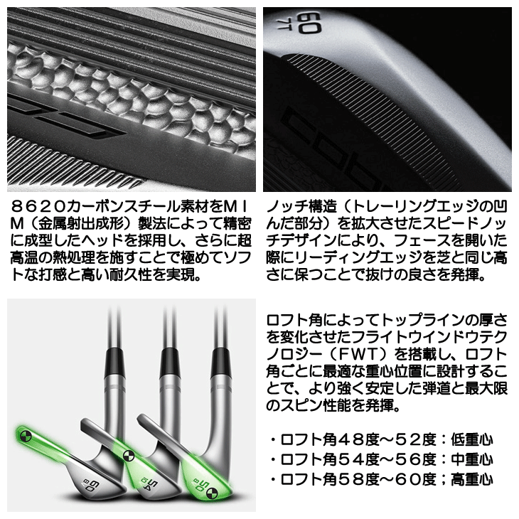 コブラ 2025 KING ブラックサテン ウェッジ DG EX ツアーイシュー 右