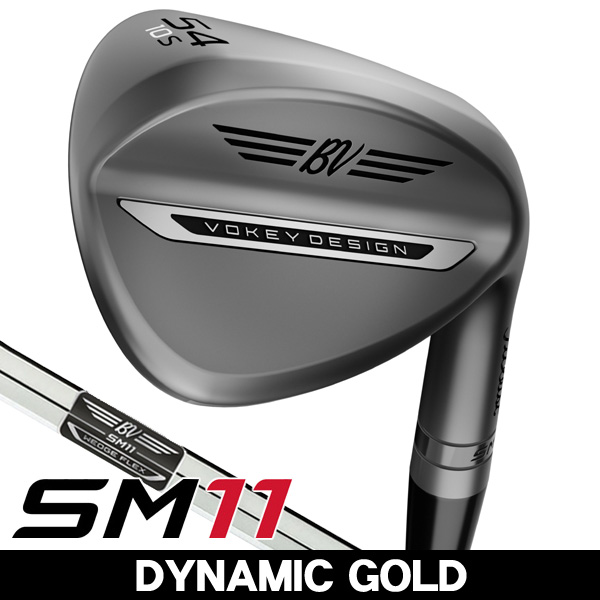タイトリスト SM11 ニッケル ウェッジ ダイナミックゴールド 右利き用