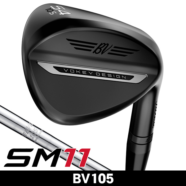 タイトリスト SM11 ジェットブラック ウェッジ BV105 右利き用 2026年