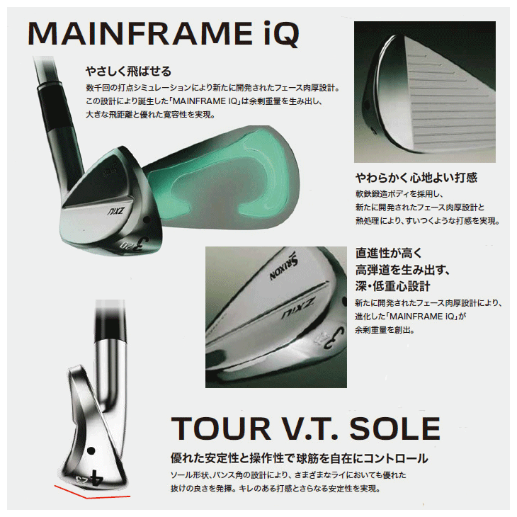 ダンロップ スリクソン ZXiU ユーティリティアイアン VENTUS TR ZXi-II