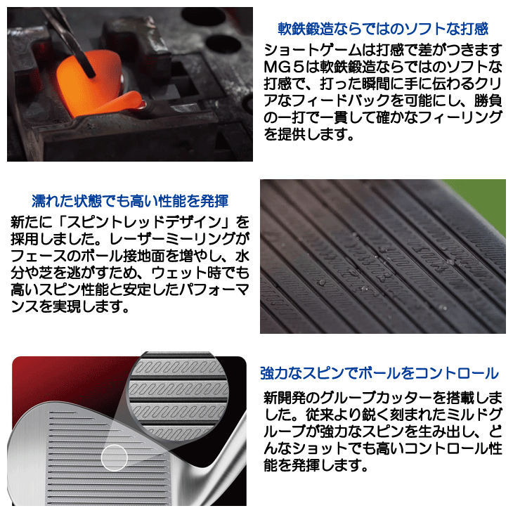 テーラーメイド 2025 MG5 ウェッジ ダイナミックゴールド ミッド 115