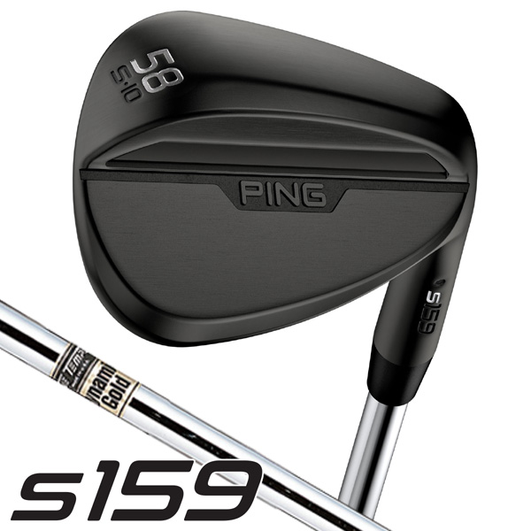 ピン S159 ウェッジ ミッドナイトQPQ KBSツアー ピン S159 ウェッジ ミッドナイトQPQ DG 右利き用 | つるやゴルフ