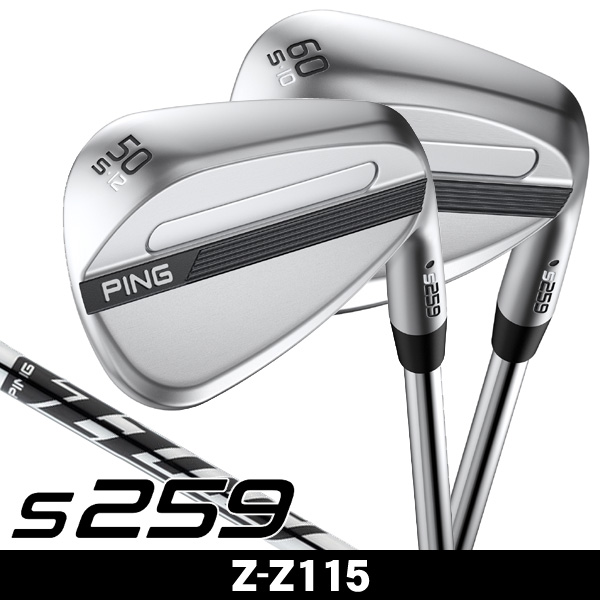 ピン S259 ハイドロパールクロームウェッジ Z-Z115 右利き用 2026年