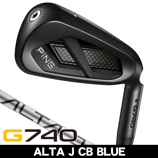 ピン G740 アイアン 単品 (#5/#6/W50/W56) ALTA J CB BLUE 右利き用