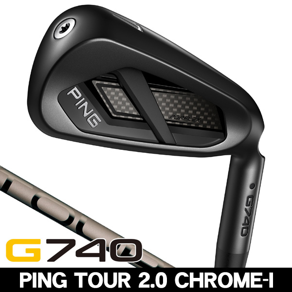 ピン G740 アイアン 単品 (#5/#6/W50/W56) PING TOUR 2.0 CHROME I 右