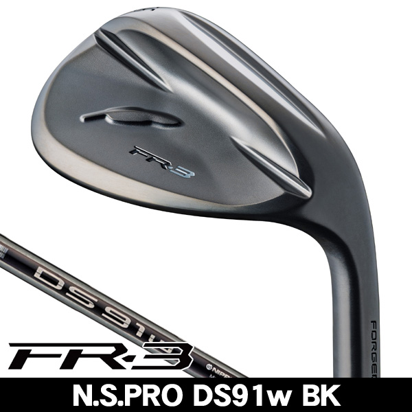 フォーティーン FR-3 ダイヤモンドブラックサテン ウェッジ N.S.PRO DS