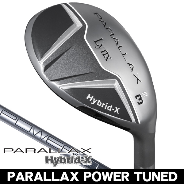 リンクス パララックス ハイブリッドX アイアン 8番 カーボン SR リンクス パララックス ハイブリッドX アイアン POWER TUNED 右