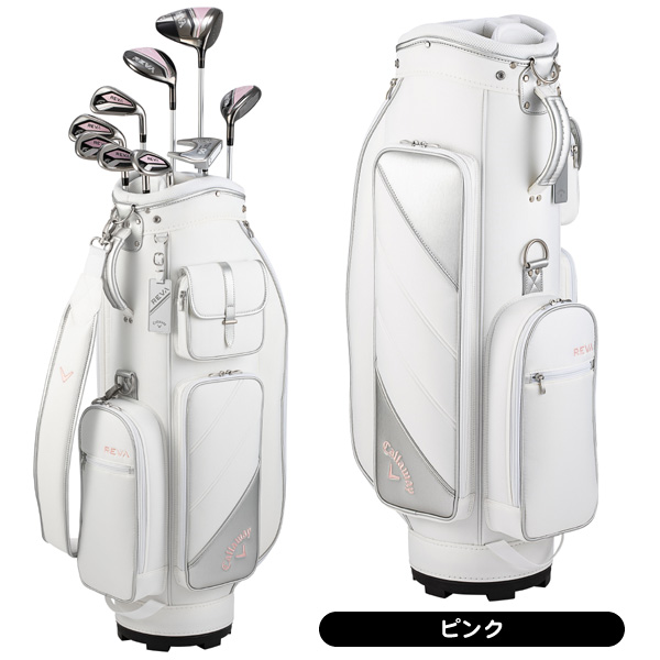 バッグ新品 キャロウェイ 焼か REVA レディースゴルフ 10本セット かわいい