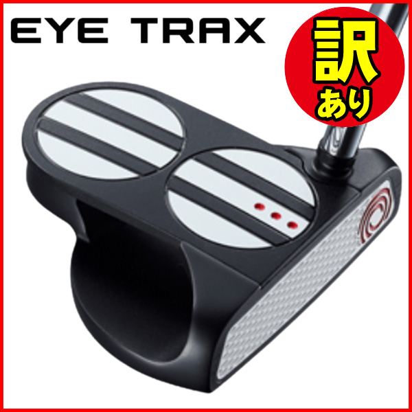 ODYSSEY EYE TRAX 2-BALL パター 右利き 訳あり品】オデッセイ アイトラックス 2ボール パター 右利き用 2020年