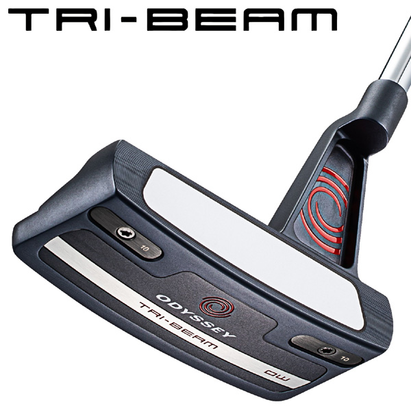 ODYSSEY TRI-BEAM トライビーム #2 オデッセイ TRI-BEAM (トライビーム) ダブルワイド パター 右利き用