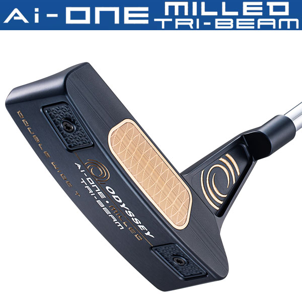 オデッセイ AI-ONE ミルド トライビーム パター DWT CH 2024 右利き用