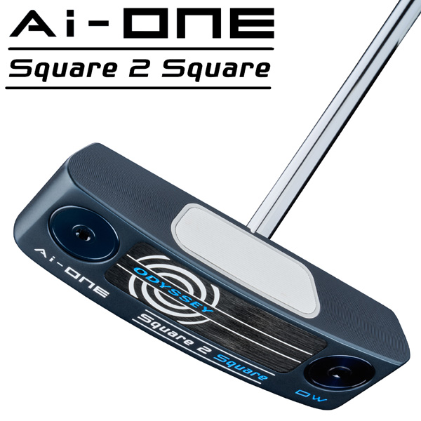 オデッセイ 2024 Ai-ONE スクエア 2 スクエア ダブルワイド パター オデッセイ 2024 Ai-ONE スクエア 2 パター スクエア ダブルワイド 右