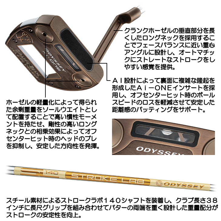 Odyssey DFX 9900 Putters user reviews : 4 out of 5 - 3