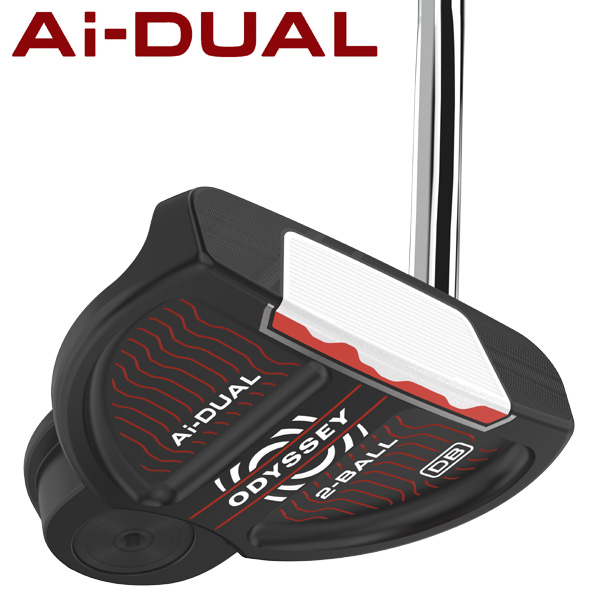 オデッセイ Ai-DUAL 2-ボール DB パター 右利き用 2026年モデル