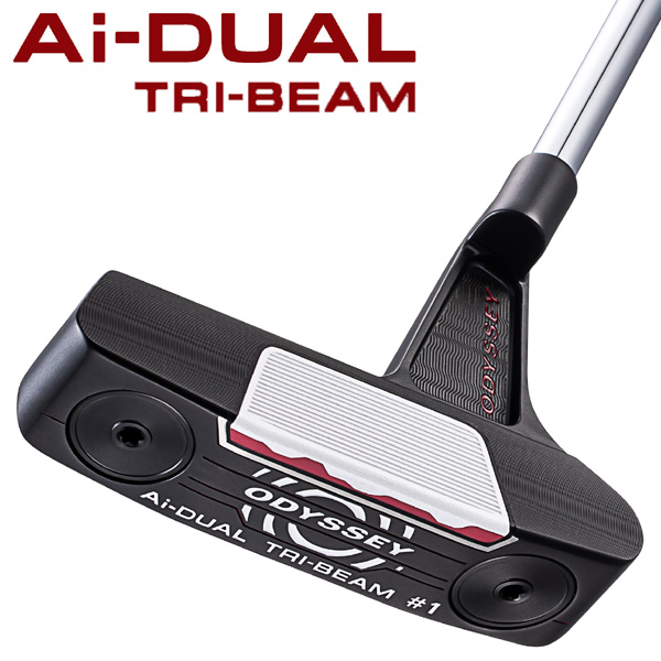 オデッセイ Ai-DUAL トライビーム #1 CS パター 右利き用 2026年モデル