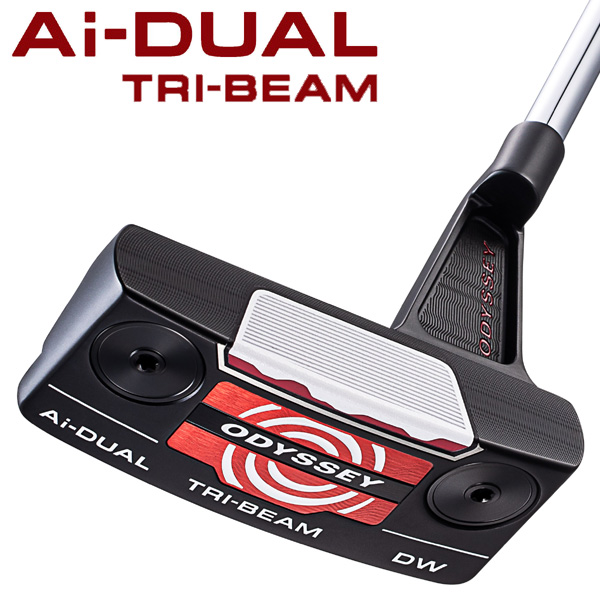 オデッセイ Ai-DUAL トライビーム ダブルワイド CH パター 右利き用