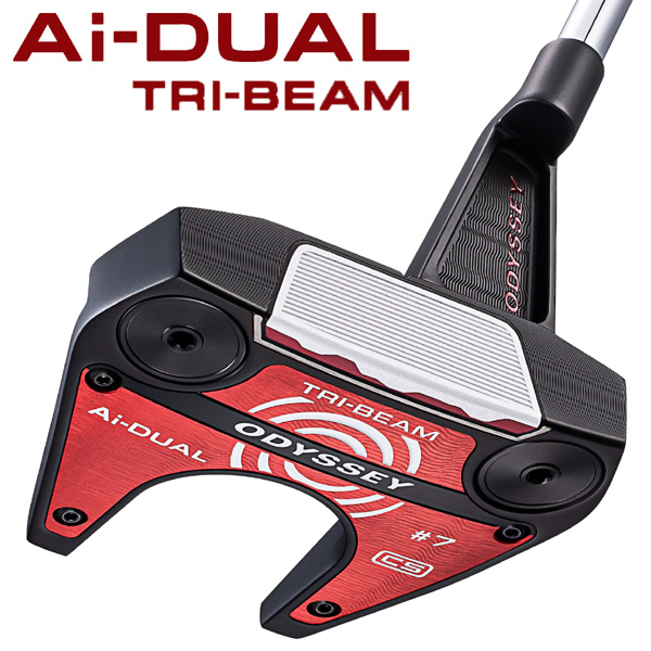 オデッセイ Ai-DUAL トライビーム #7 CS パター 右利き用 2026年モデル