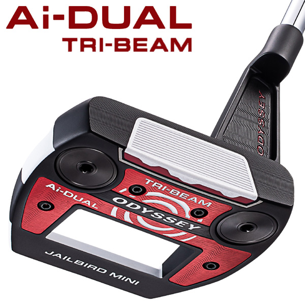 オデッセイ Ai-DUAL トライビーム ジェイルバード ミニ CH パター 右