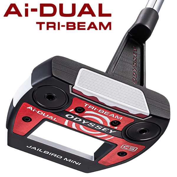 オデッセイ Ai-DUAL トライビーム ジェイルバード ミニ CS パター 右