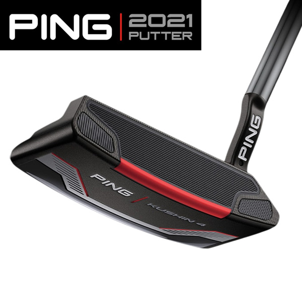 ピン 2021 KUSHIN 4 パター 右利き用 PP58ミッドサイズ ブラック
