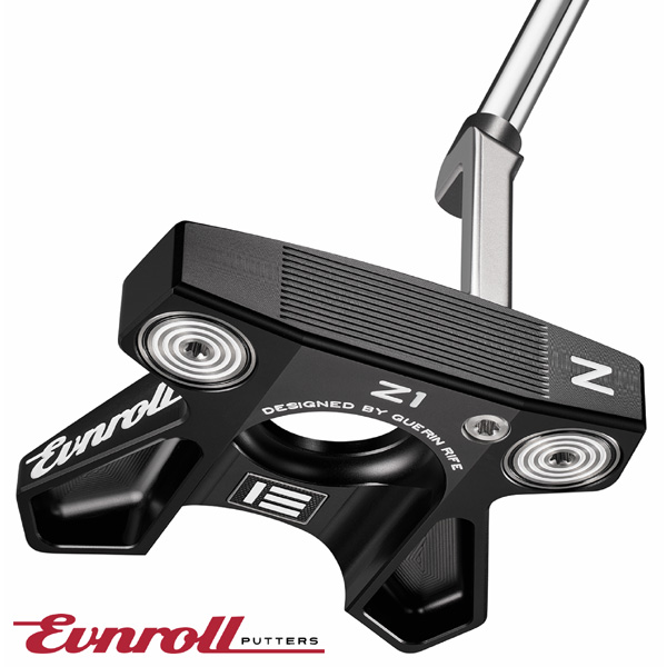 イーブンロール 2025 ZEROシリーズ Z1 BLK HIGH-MOI マレット パター