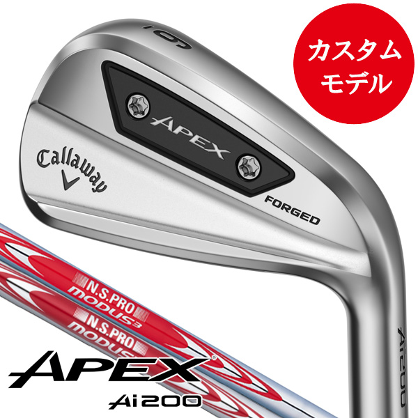 キャロウェイ 2024 APEX Ai200 アイアン 単品 (#4/AW) N.S.PRO