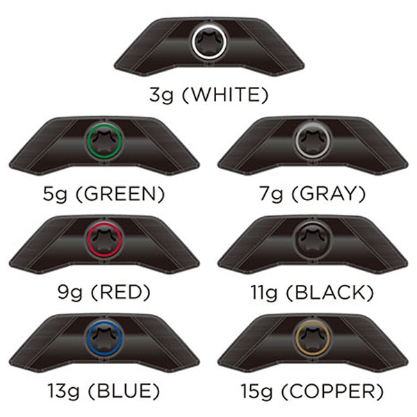 タイトリスト TSR2/TSR4シリーズ シェアフィットウェイト (単品