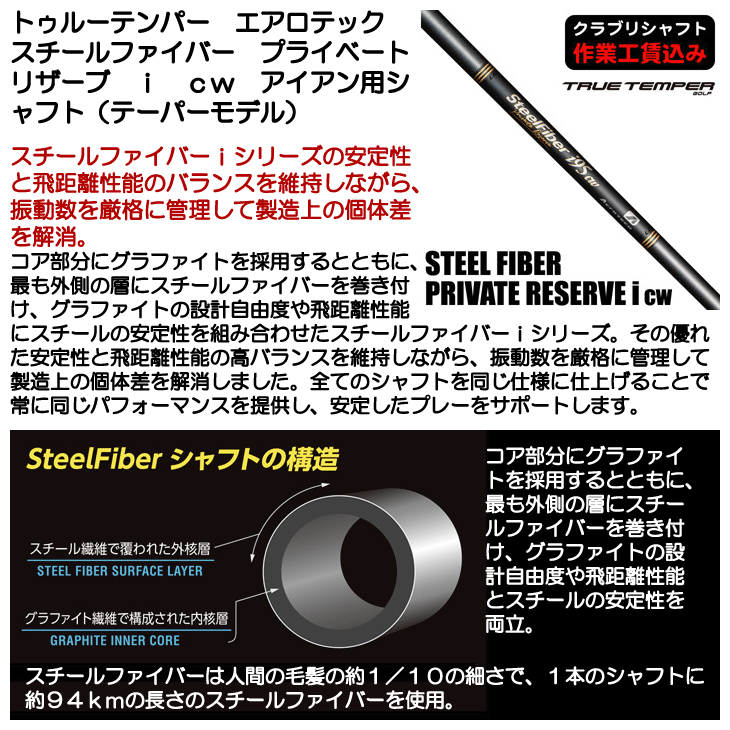 トゥルーテンパー エアロテック スチールファイバー プライベート
