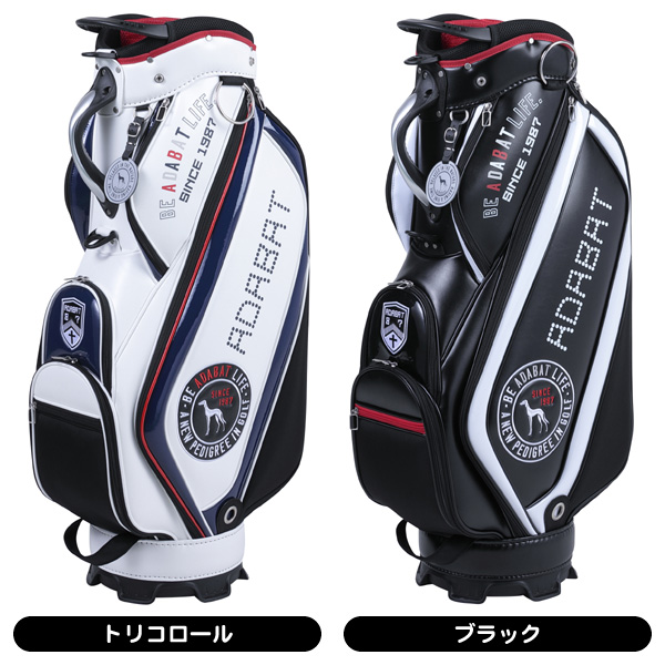 アダバット キャディバッグ ABC437 メンズ カート型 9型 2025年モデル