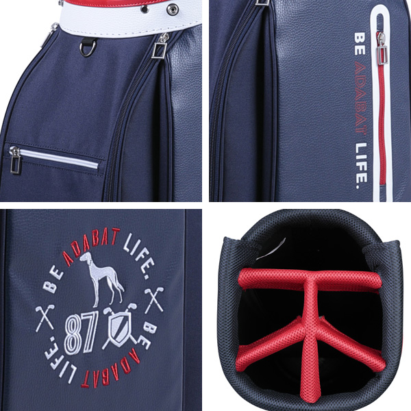 アダバット キャディバッグ ABC436 メンズ カート型 9型 2025年モデル