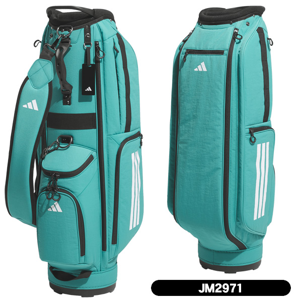 アディダス 2025 スリーストライプス コーデュラ KVH34 キャディバッグ