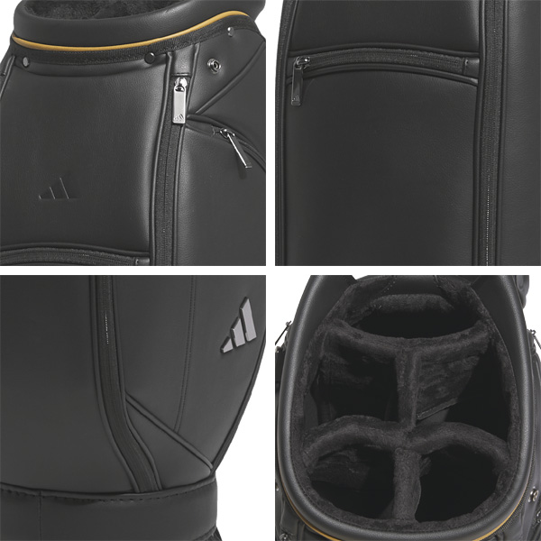 アディダス キャディバッグ JUT50 合成皮革 カート型 9型 2025年モデル