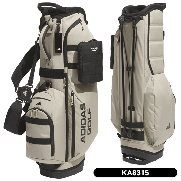 adidas グレー キャディバッグ adidas Saturday Backpack - Grey | Free Shipping with adiClub