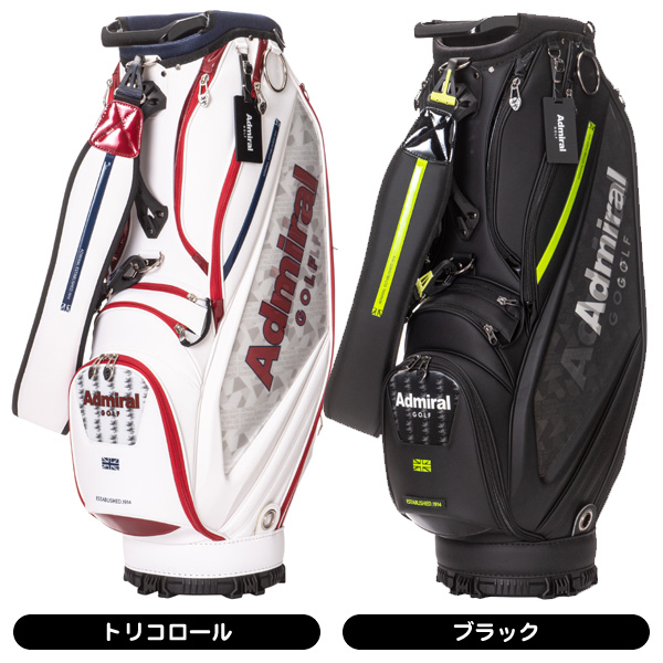 メンズ アドミラル ADMG3AC2 レンチキュラー キャディバッグ 男性用