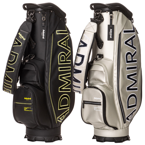 メンズ アドミラル ADMG3AC4 マット 9型 キャディバッグ 男性用