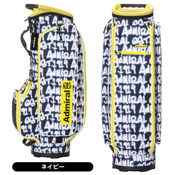 メンズ アドミラル ADMG3AC8 ロゴ 9型 キャディバッグ 男性用 | つるや