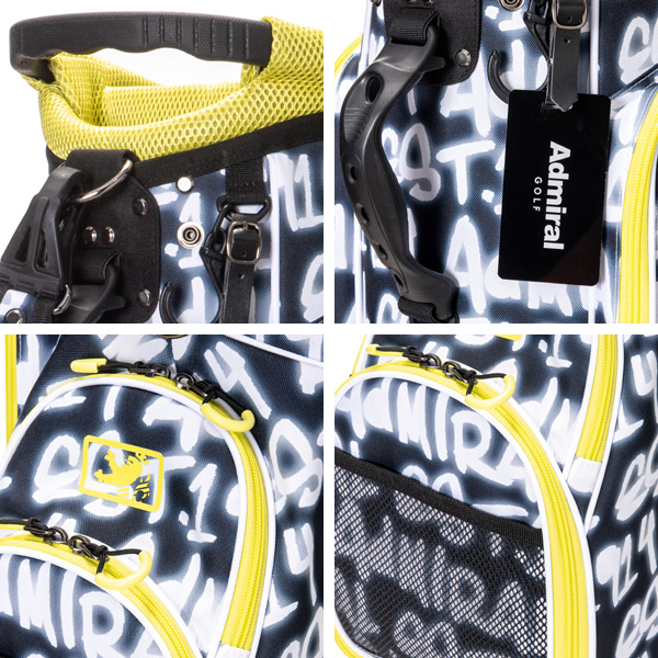 アドミラル ADMG3AC8 ロゴ 9型 キャディバッグ レディース メンズ