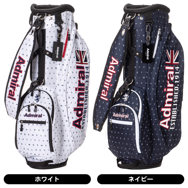 アドミラル ADMG3AC9 モノグラム 9型 スタンドキャディバッグ