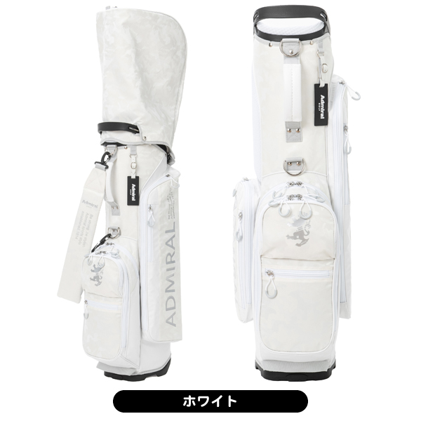 メンズ アドミラル ADMG4AC3 ジャガード スタンドキャディバッグ メンズ アドミラル ADMG4AC3 ジャガード スタンドキャディバッグ