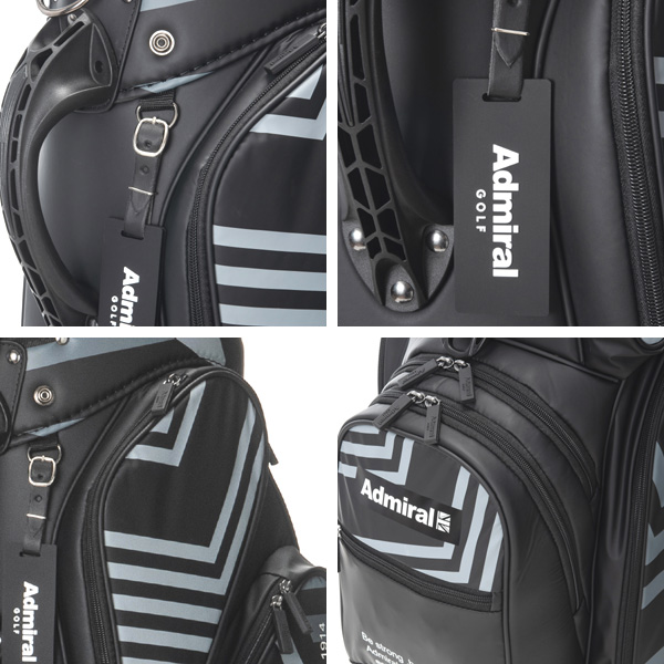 メンズ アドミラル ADMG4BC1 ダズルシリーズ キャディバッグ 男性用